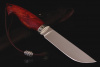 Нож "Барсук" Bohler K 340, рукоять карельская береза (красная).